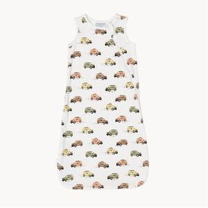 Coccoli Modal Sleepsack & Romper Jeeps on Cream NWT (2 items)